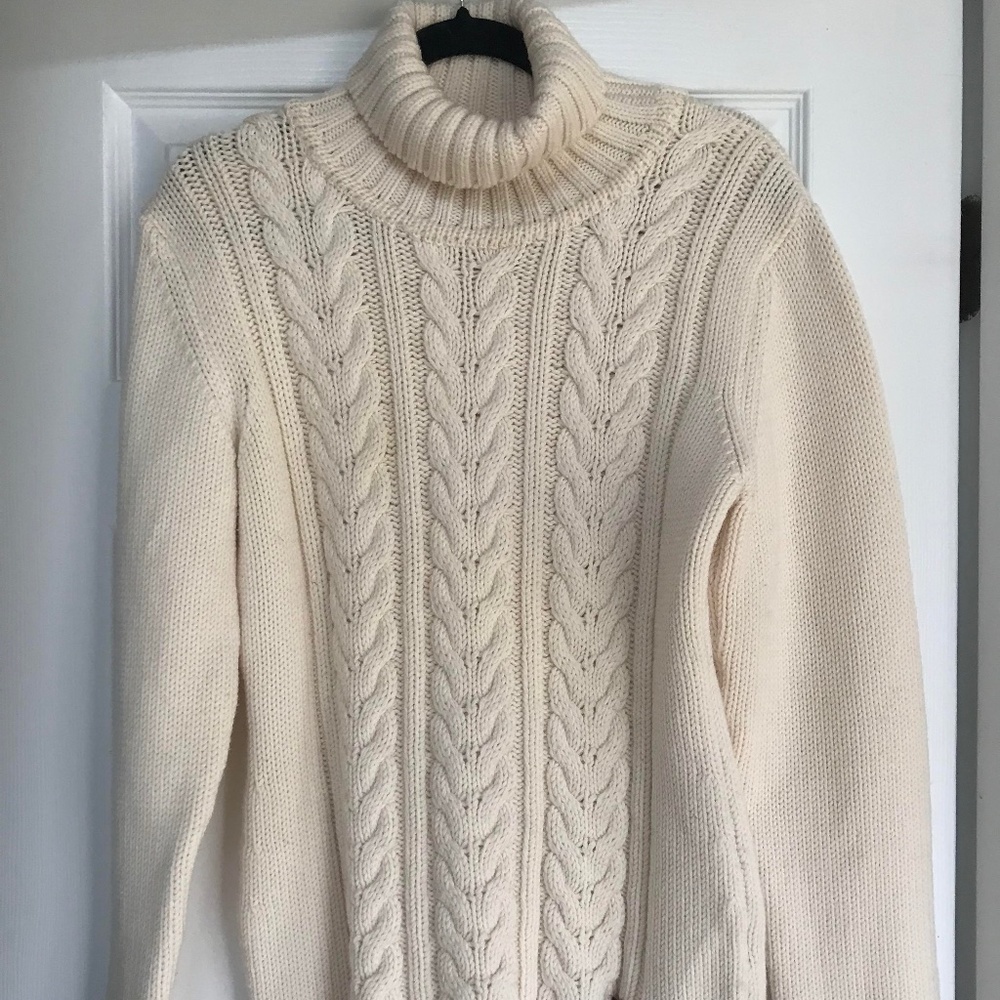 W's Large Merina Wool Rollneck Holebrook